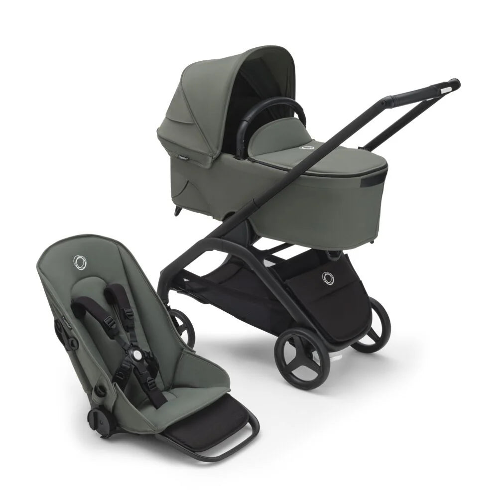 how to fold bugaboo dragonfly BUGABOO DRAGONFLY SEAT AND BASSINET COMPLETE STROLLER – Three Littles