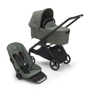 BUGABOO DRAGONFLY SEAT AND BASSINET COMPLETE STROLLER
