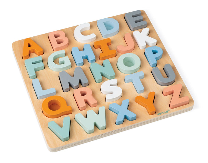 CHALKBOARD ALPHABET PUZZLE