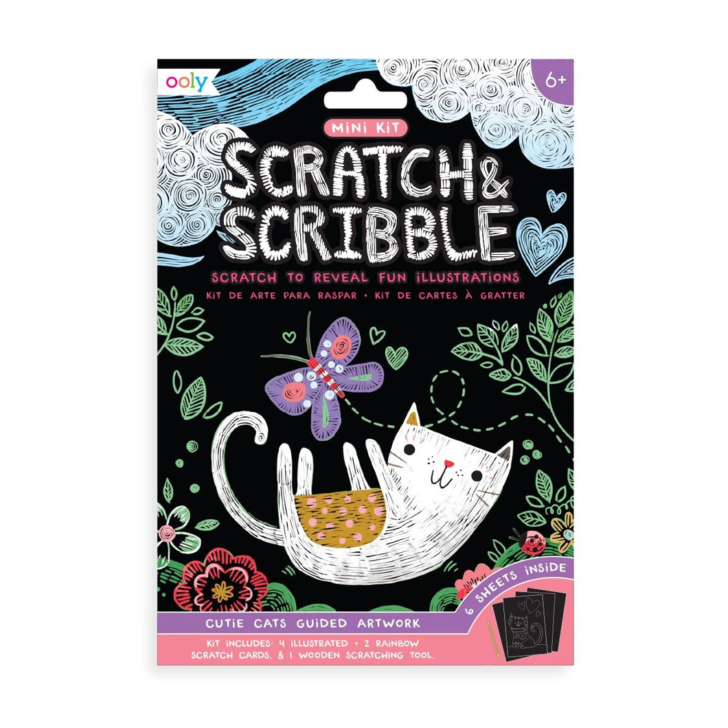 MINI SCRATCH & SCRIBBLE ART KIT