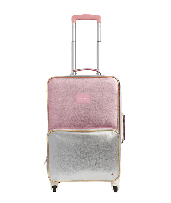 MINI LOGAN CARRY ON SUITCASE - metallic