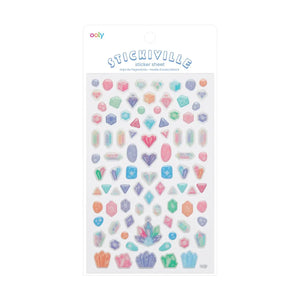 GLITTER GEM STICKERS
