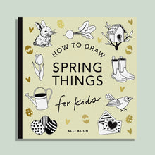 Load image into Gallery viewer, SPRING THINGS - HOW TO DRAW BOOKS FOR KIDS