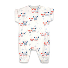 Load image into Gallery viewer, NAUTICAL CRAB ORGANIC JUMPSUIT