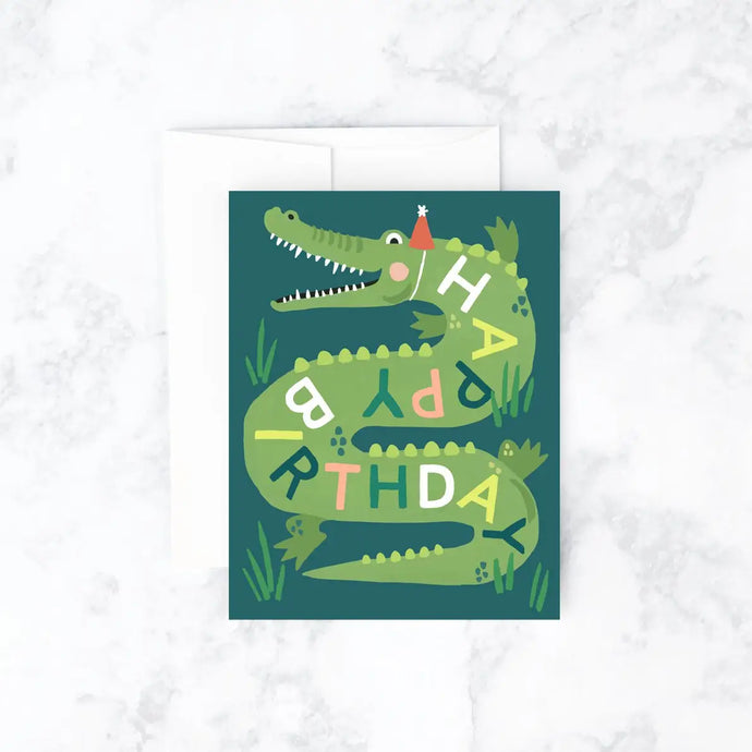 CARD - Gator Birthday