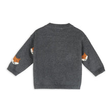 Load image into Gallery viewer, ORGANIC FOX JACQUARD KNIT SWEATER