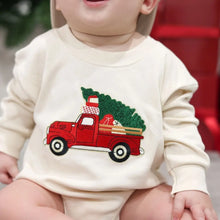 Load image into Gallery viewer, CHRISTMAS TRUCK ROMPER