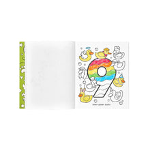 Load image into Gallery viewer, 123: SHAPES + NUMBERS TODDLER COLORING BOOK