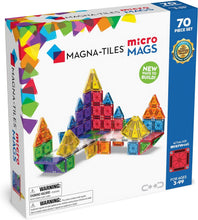 Load image into Gallery viewer, MAGNA-TILES MICROMAGS 70PC DELUXE SET