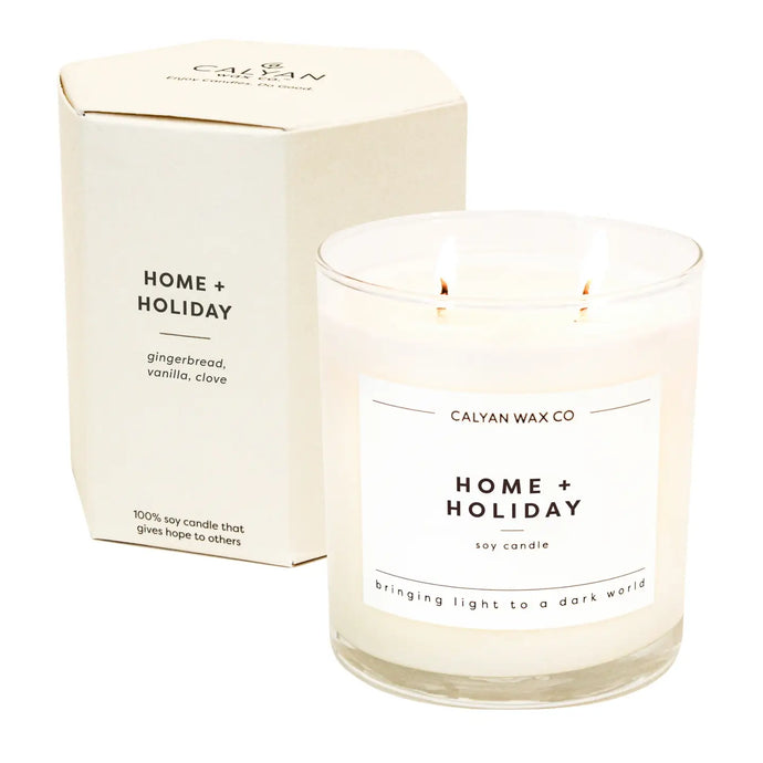 HOME + HOLIDAY CANDLE