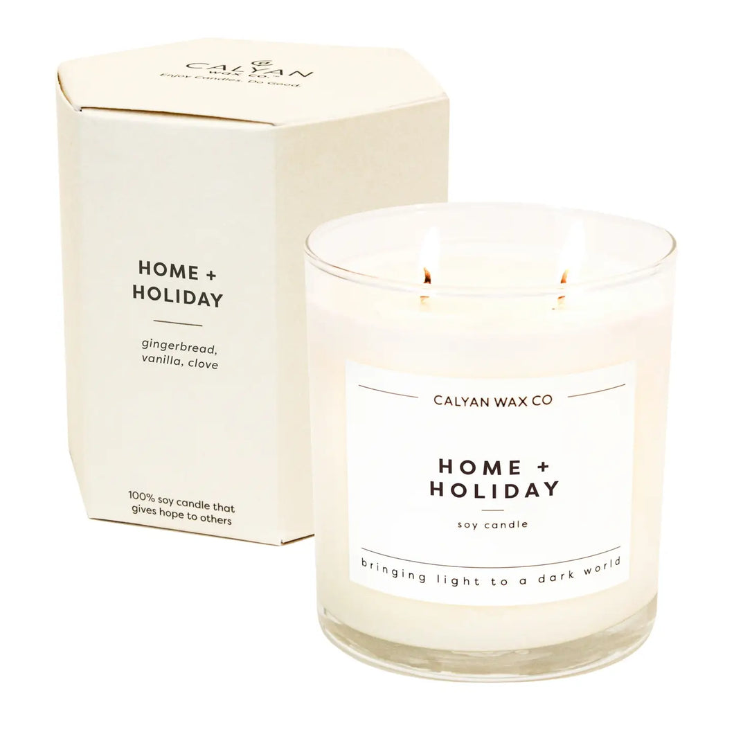 HOME + HOLIDAY CANDLE