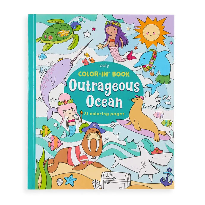 COLORING BOOK - outrageous ocean