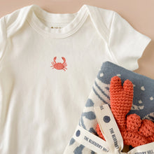 Load image into Gallery viewer, ORGANIC CRAB ONESIE- 0-6M