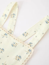 Load image into Gallery viewer, FLORAL PRINT LACE TRIM JUMPSUIT