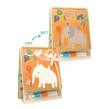Load image into Gallery viewer, MAGIC COLOR CHANGING WATERCARD EASEL AND PEN - Jungle