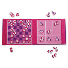 Load image into Gallery viewer, MAGNETIC TIC TAC TOE &amp; CHECKERS- multiple