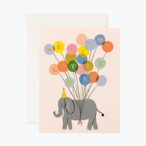 CARD - Welcome Elephant