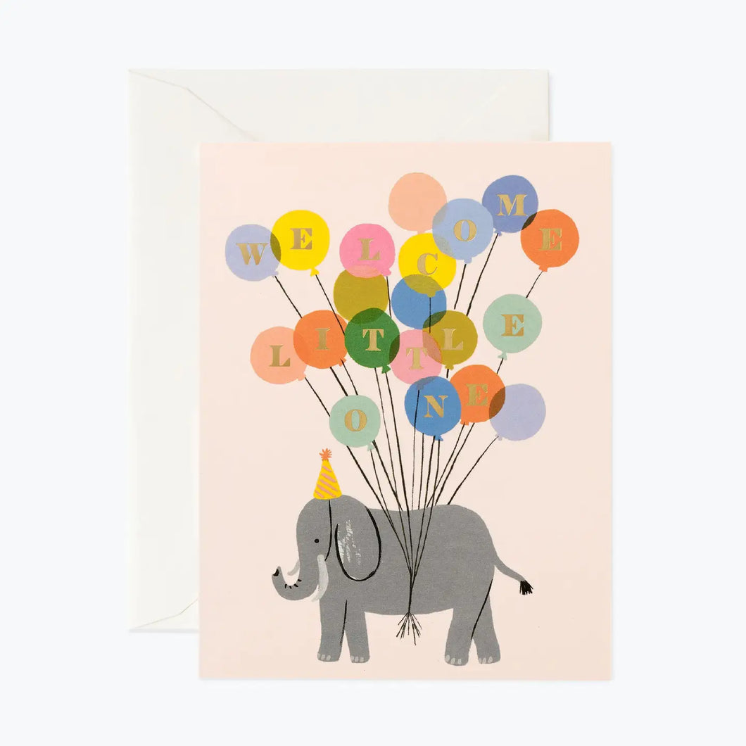 CARD - Welcome Elephant