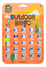 Load image into Gallery viewer, OUTDOOR DISCOVERY BINGO - 4 pack