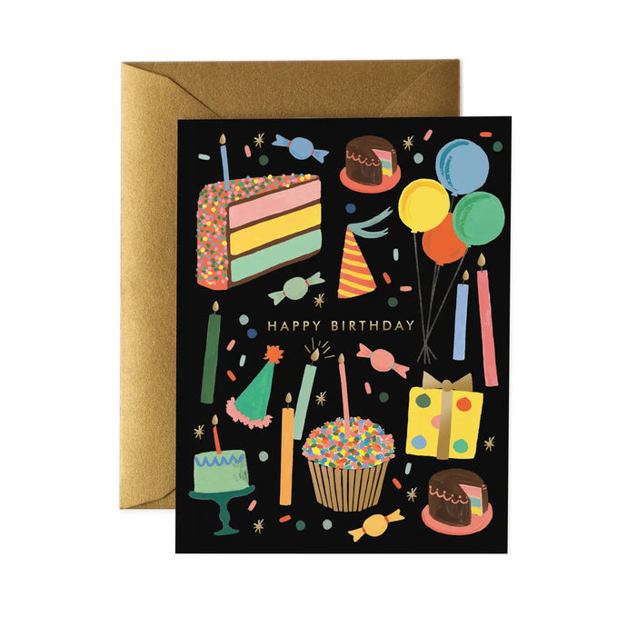 CARD - birthday treats happy birthday