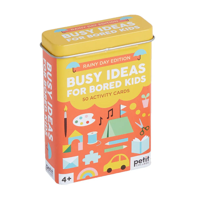 BUSY IDEAS FOR BORED KIDS - rainy day/indoors