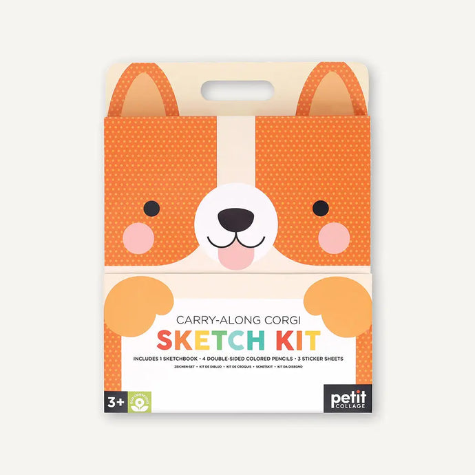 CORGI CARRY-ALONG COLORING KIT