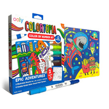 Load image into Gallery viewer, COLORTOPIA PAINT MARKER BY NUMBER KIT - Epic Adventure