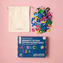 Load image into Gallery viewer, 2" 130PC RAINBOW ADVENTURE MAGNETIC LETTERS