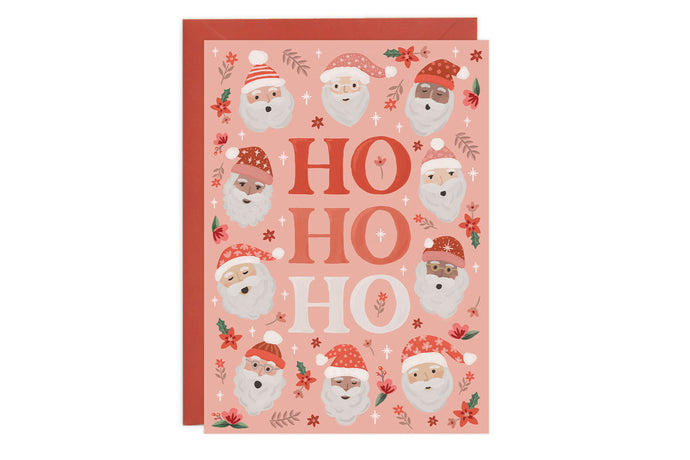 CARD - ho ho ho santa