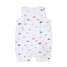Load image into Gallery viewer, ORGANIC MUSLIN PLANES ROMPER