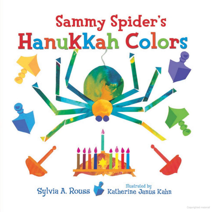 BOOK - Sammy Spider's Hanukkah Colors