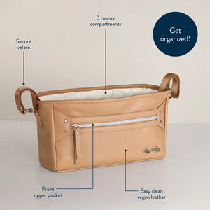 STROLLER CADDY - chai latte