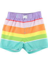 Load image into Gallery viewer, ISLAND RAINBOW SWIM TRUNKS