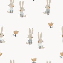 Load image into Gallery viewer, ORGANIC SLEEVELESS BUNNY JUMPSUIT