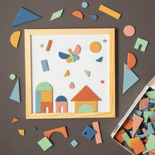 Load image into Gallery viewer, 198PC MAGNETIC SHAPES IN RAINBOW DREAM