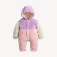 Load image into Gallery viewer, PINK COLORBLOCK SHERPA GIRLS PRAM