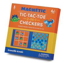 Load image into Gallery viewer, MAGNETIC TIC TAC TOE &amp; CHECKERS- multiple
