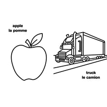 Load image into Gallery viewer, MY FIRST BIG BOOK OF BILINGUAL COLORING FRENCH