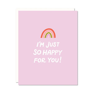 CARD - so happy for you