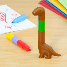 Load image into Gallery viewer, DINO RAINBOW MARKER