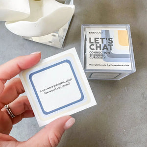LET'S CHAT: CONVERSATION PROMPT CARDS FOR KIDS