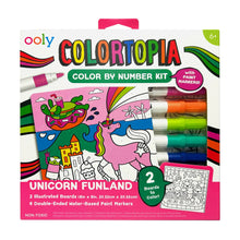 Load image into Gallery viewer, COLORTOPIA PAINT MARKER BY NUMBER KIT - Unicorn Funland