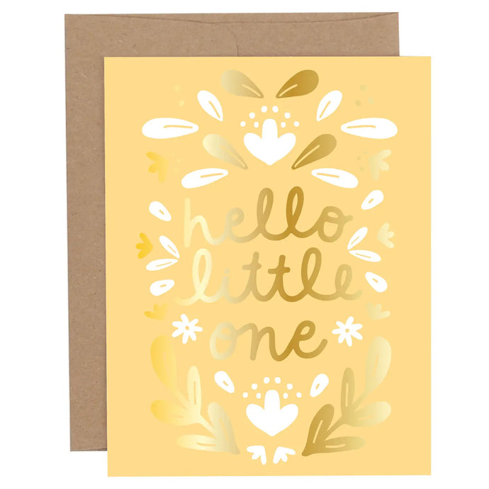 CARD - hello little one