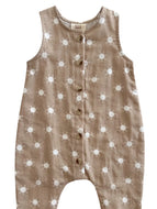 ORGANIC BAY JUMPSUIT - sand sun