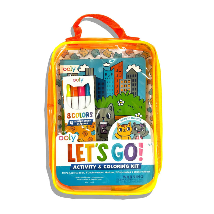 LET'S GO! ACTIVITY AND COLORING BOOK - KITTY IN THE CITY