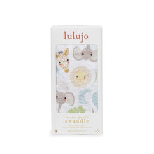 Load image into Gallery viewer, LULUJO SWADDLE – Jungle (47" X 47")