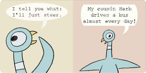 DON'T LET THE PIGEON DRIVE THE BUS - board book
