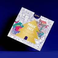 GIANT COLORING POSTER - Magic Christmas Tree
