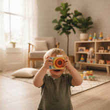 Load image into Gallery viewer, WOODEN CAMERA TOY