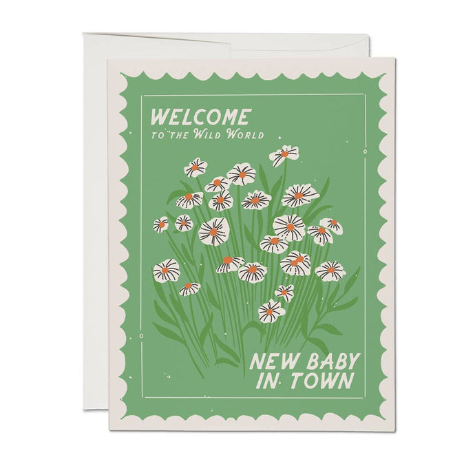 CARD - wild world baby